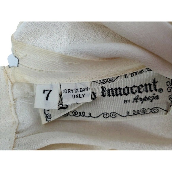 YOUNG INNOCENT BY ARPEJA WOMENS SIZE 7 HALTER PRINT MAXI DRESS - Picture 7 of 7